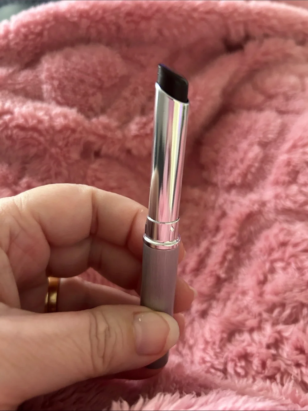Clinique almost lipstick duo,  Pink Honey is swatched only! the other one is New